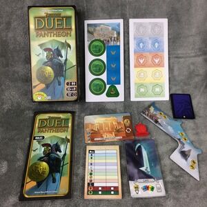 Pantheon Expansion 7 Wonders Duel 2 Player Board Card Game Asmodee SEV-EN08